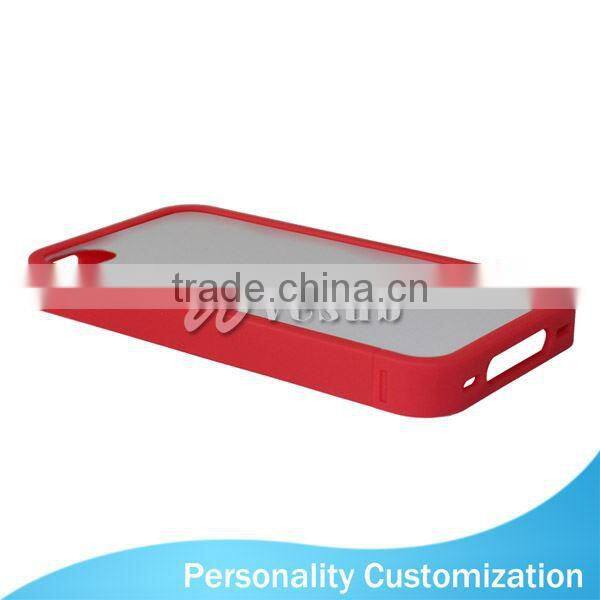 3D Sublimation TPU and PC Aluminum Phone Case for iPhone 5 of Good Price