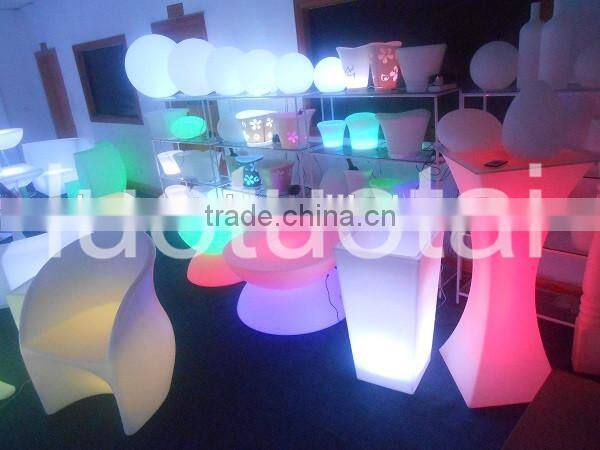 High Quality PE LED Bar Chair