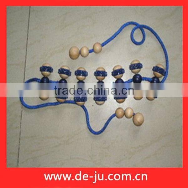Wheels Line Beaded Back Massager Long Handle Back Massager