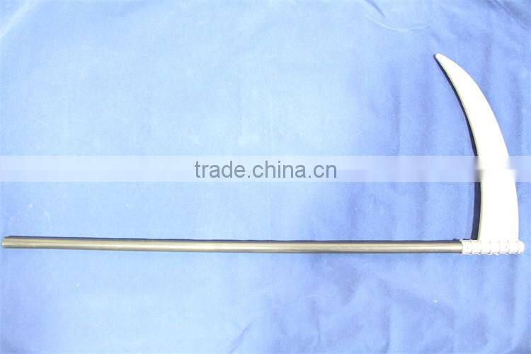 Halloween Plastic long handle sickle Party Hand Scythe