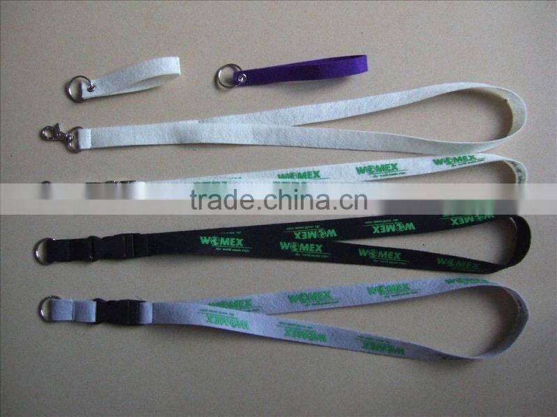 2015 New Arrival Fashion Eco-friendly Printed Custom Polyester Lanyard