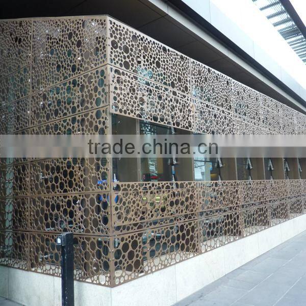 Architectural Laser Cuting Decorative Aluminum Perforated Ceiling Panel