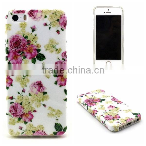 Low MOQ Custom IMD Technology TPU Phone Case For Iphone 5