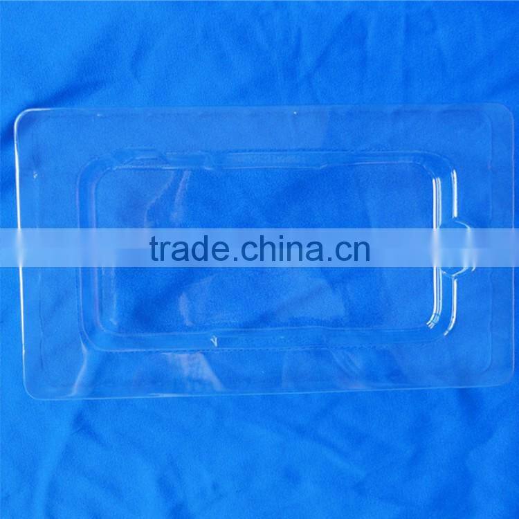 Custom clear plastic blister packaging for mobile case