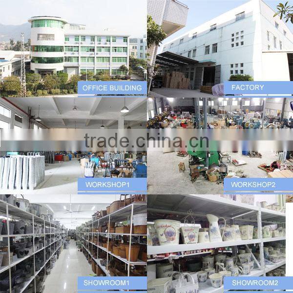 2014 new design silver plastic flower pot for garden