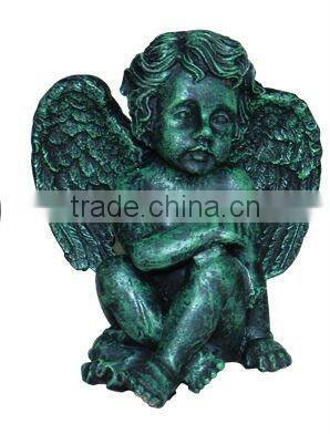China supplier metal statue antique cast iron people statues