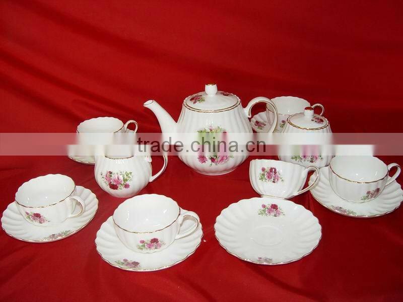 porcelain/ceramic tea coffee set 24pcs /17pcs/ 15pcs