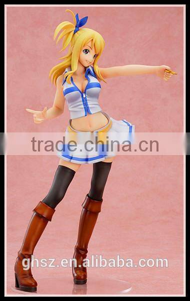 Wholesale plastic collection Anime Fairy Tail Lucy Action Figure