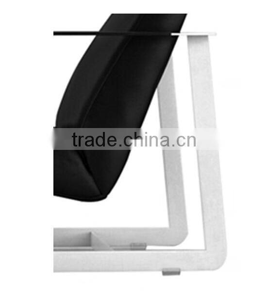 Modern metal base designer french arm chair