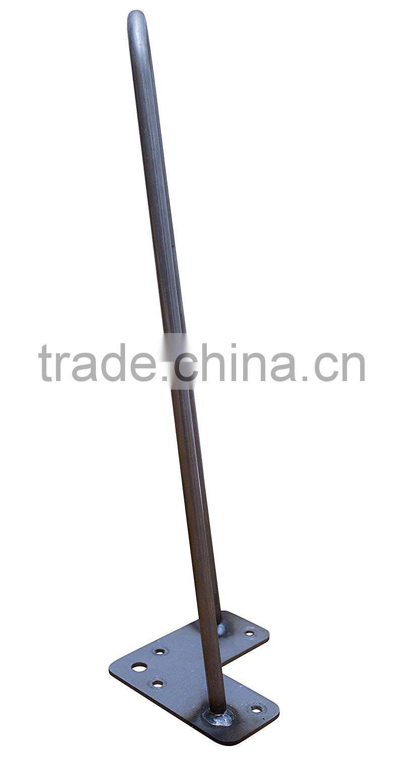 Chrome table hairpin leg 16 inch