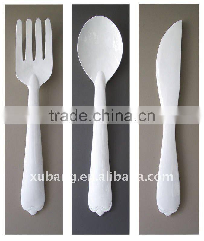 with ribbon design printing canvas decorative wall art