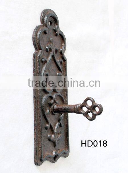 CAST IRON VINTAGE OLD STYLE CHEST DRAWER WARDROBE CUPBOARD CABINET DOOR FITTING