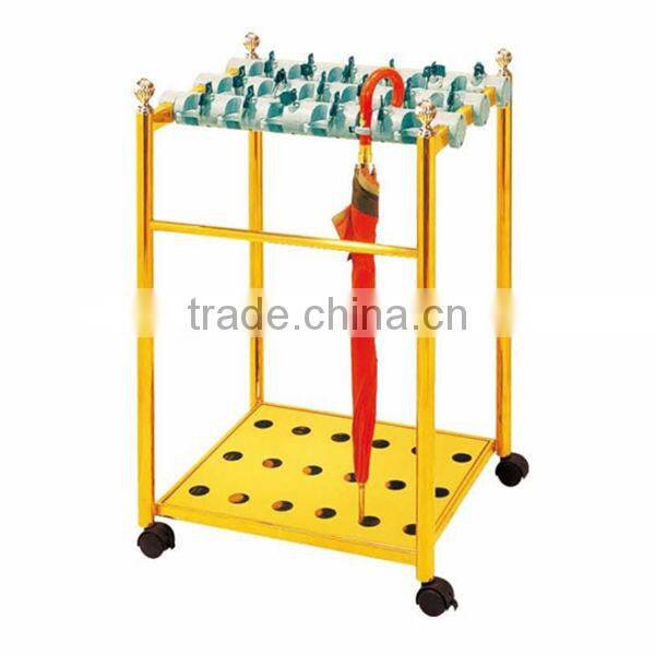 Hotel Amenities Removable Metal Circular Tube Umbrella Stand J15, Hotel Supplies&Maufacturing Umbrella Display Rack