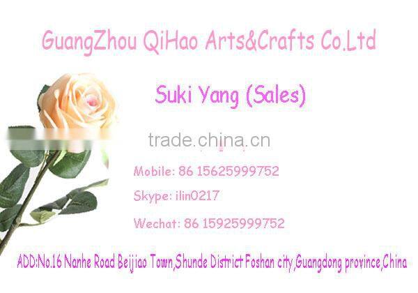 Hot sale indoor or outdoor garden home decorative artificial azalea flower branch