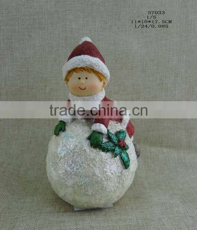 christmas resin santa claus resin christmas ornaments wholesale