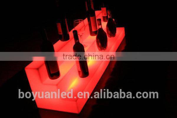 led waterproof color-changing pub plastic ice bucket