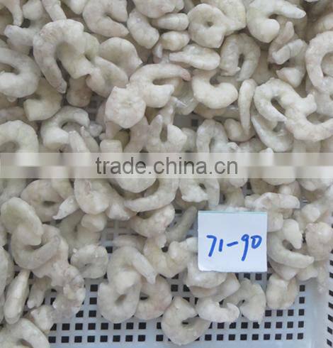Frozen vannamei white Shrimp skinless