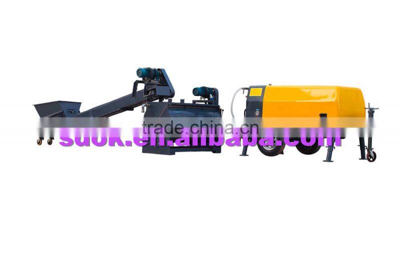 The lowest price this moth,cement foaming machine,hot lightweight foamed concrete block making machine