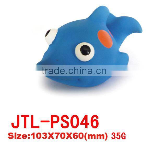 New Colorful Plastic Rubber Fish Toys