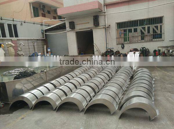 Stainless steel 316/304 bali water feature swimming pool fountain water shower curtain