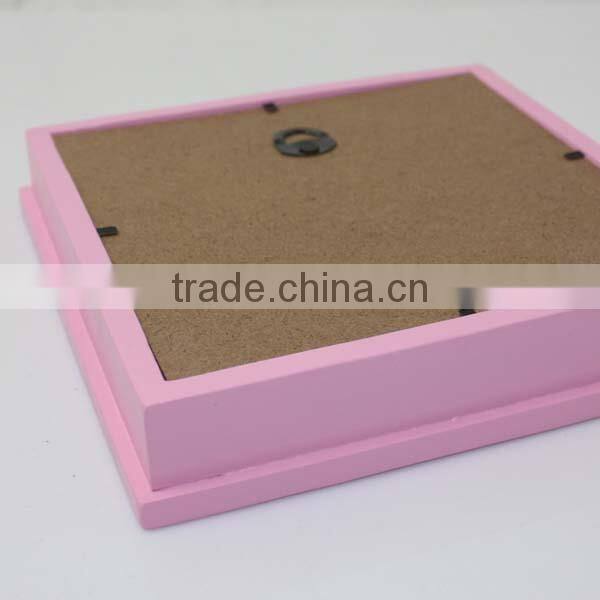 2016 hot sale baby wooden photo frame digital, most popular wooden photo frame digital W09A019