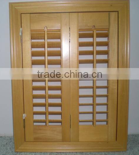 basswood plantation shutter