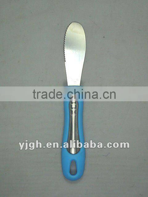 Stainless steel butter spreader/knife