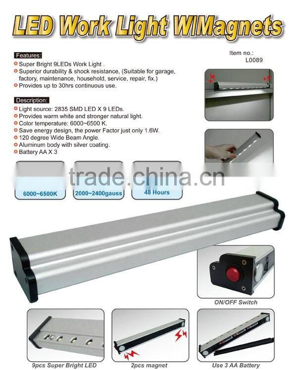 LED Work Light W/Magnets