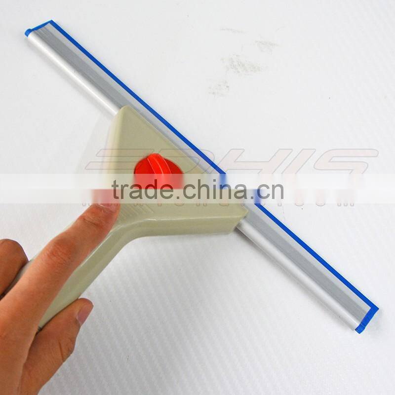 A84 window clean scraper plastic handle with nylon fasten screw squeegee tool