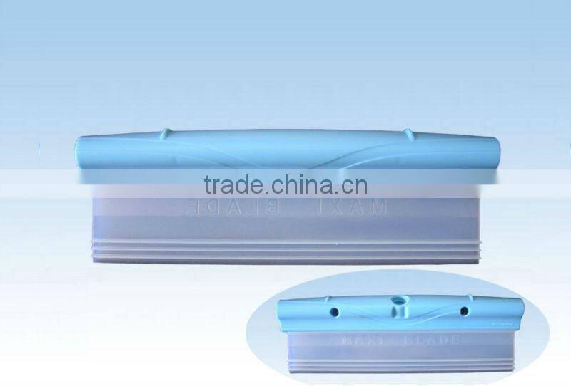 Window drying scraper silicone blade with long handle