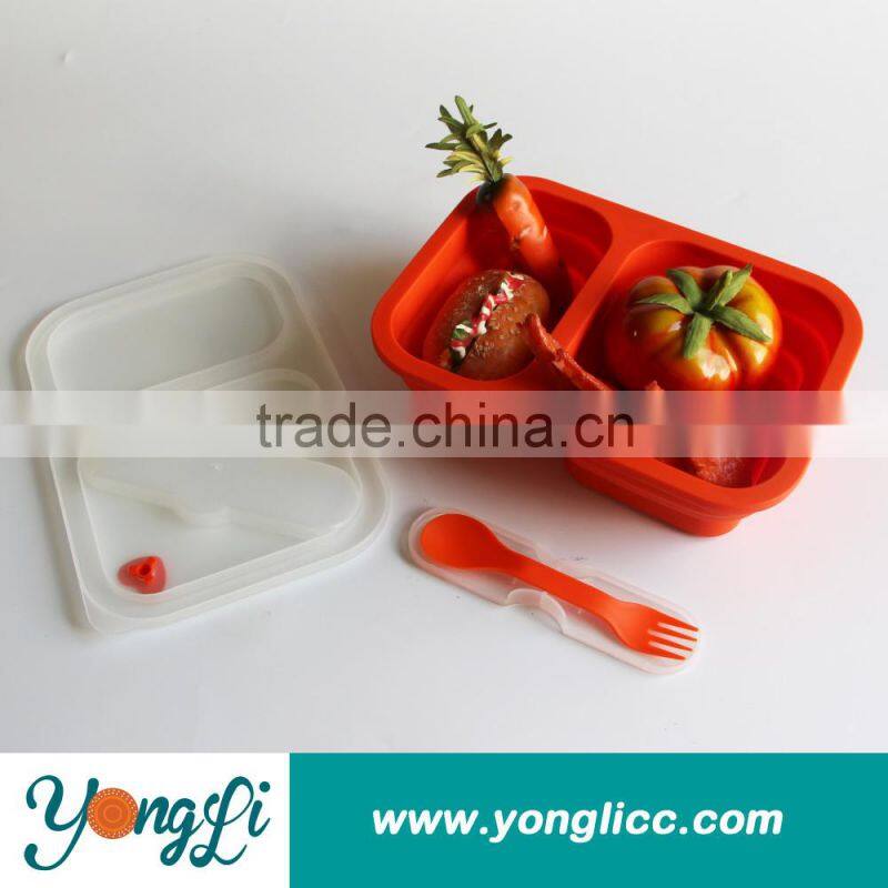 Fancy Take Away Microwave Folding Lunch Bento Box