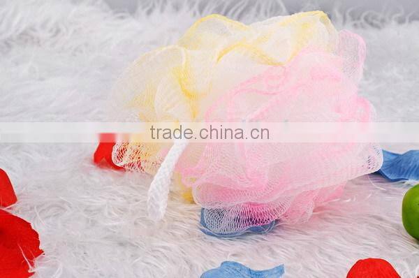 Nylon Made Scrub Mesh Net Bath Ball Cleaning Tool Soft Exfoliate Puff Sponge