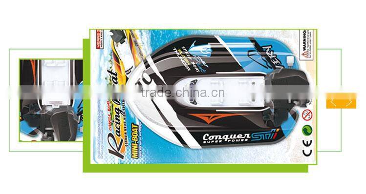 Hot selling kids water game plastic toy small ship