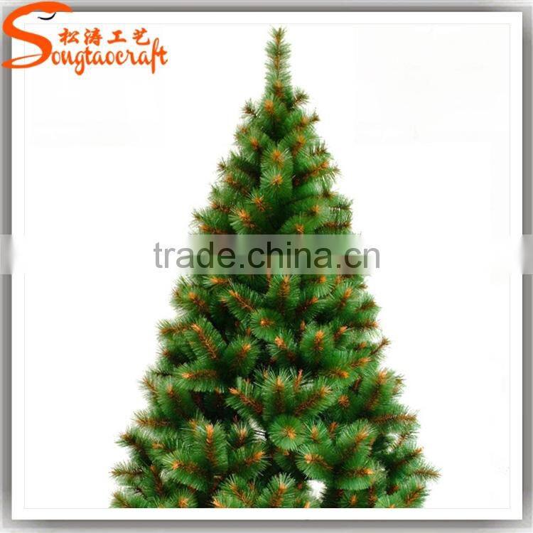 PVC artificial christmas tree small table decoration artificial Christmas tree