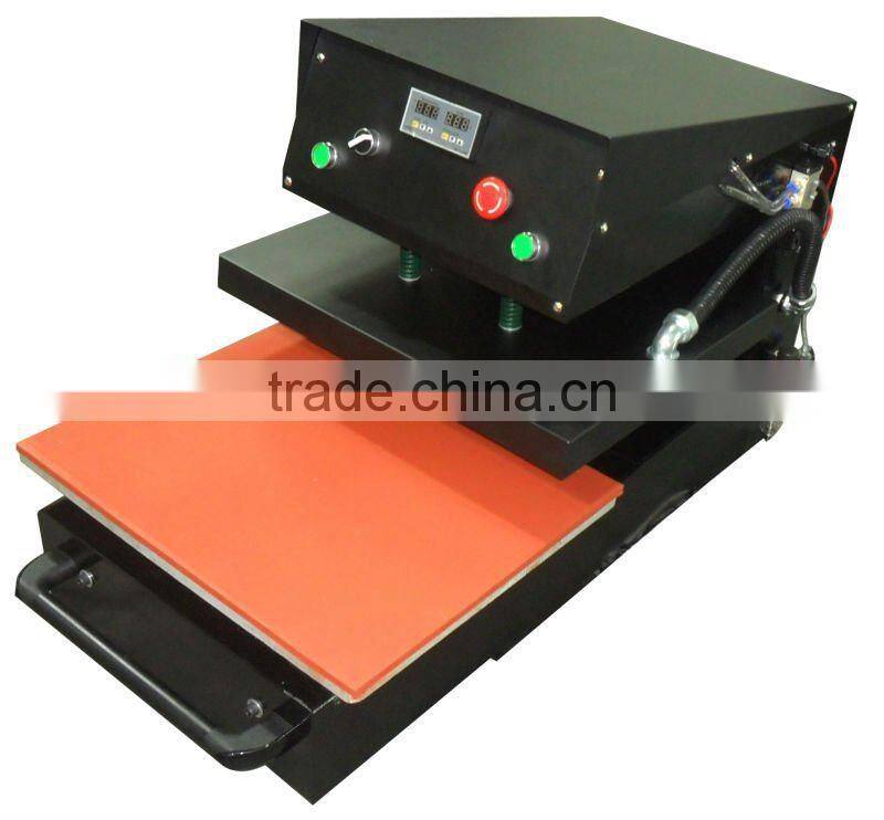 Pneumatic sublimation printer heat press machine appareal heat transfer printing