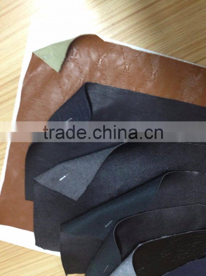 So Cheap Price PU Artifical Leather Stocklot for Garment Use