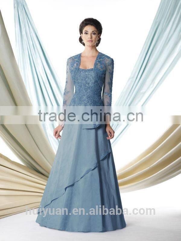 long sleeve lace beautiful wedding night sexy dress of women