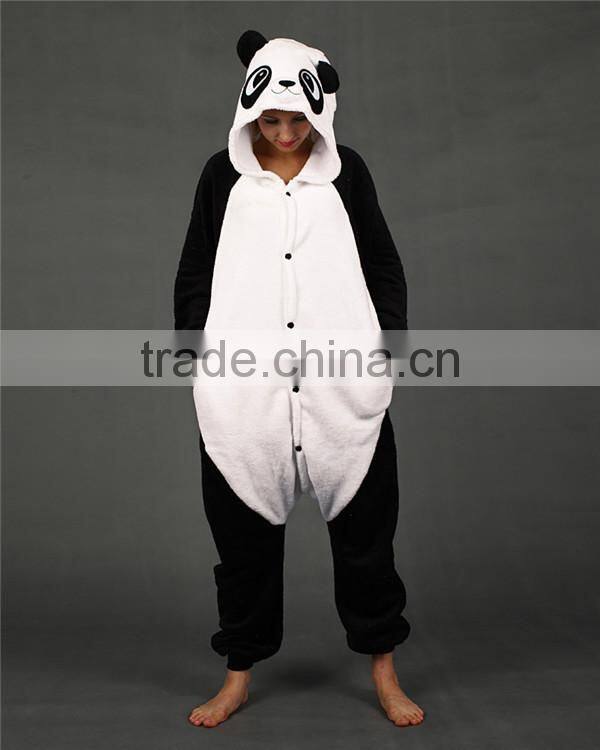 Good quality cosplay cute animal winter adult panda bear costume