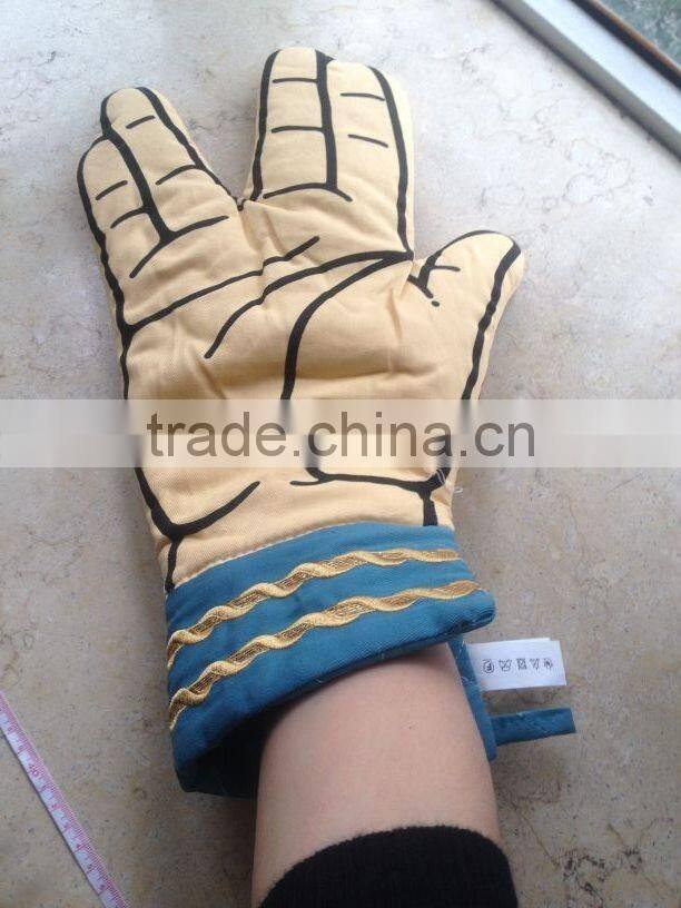 Star Trek: Spock Oven Mitt,star terk oven mitt