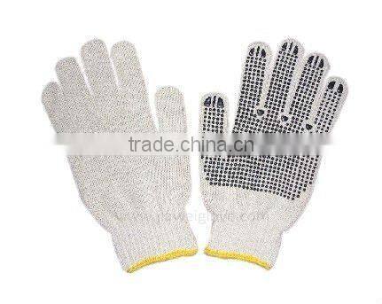 600g PVC dot gloves