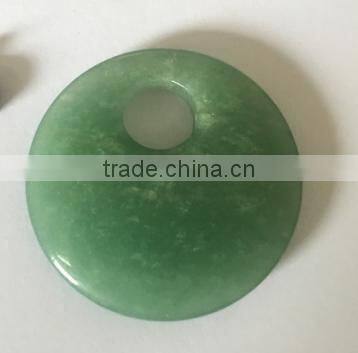 custom own circle natural stone pendant necklace with knotted cord new circle natural stone pendant necklace for her 2017