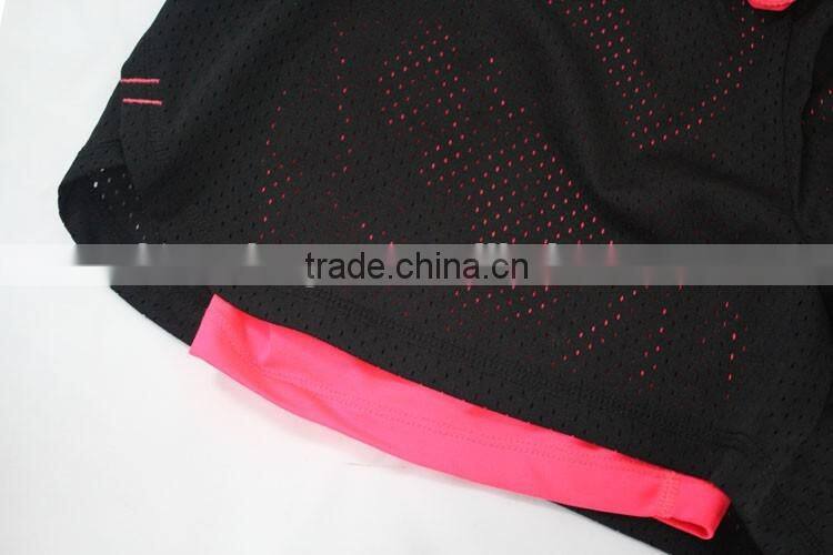 2016 New Style Double Layer Blank Yoga Pants Running shorts