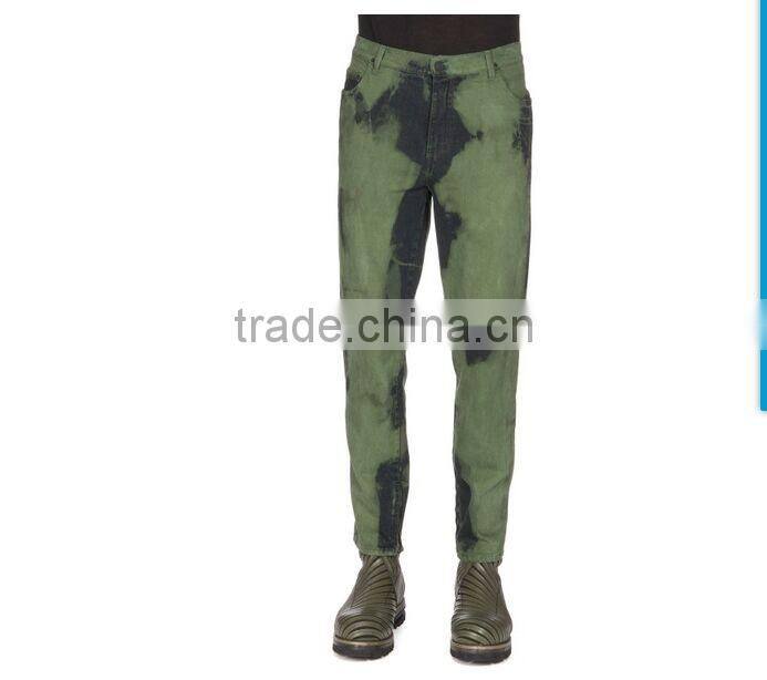 Biker Jeans Fashion Denim trousers(LOTK036)