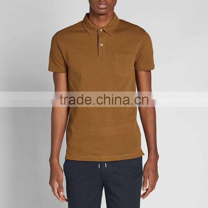 Manufacture of polo shirts new design uniform OEM mens polo shirts with pocket