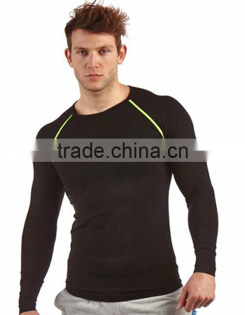 Polyester Dry Fit Running T shirt Custom Logo Plain Slim Fit Sport T shirt OEM