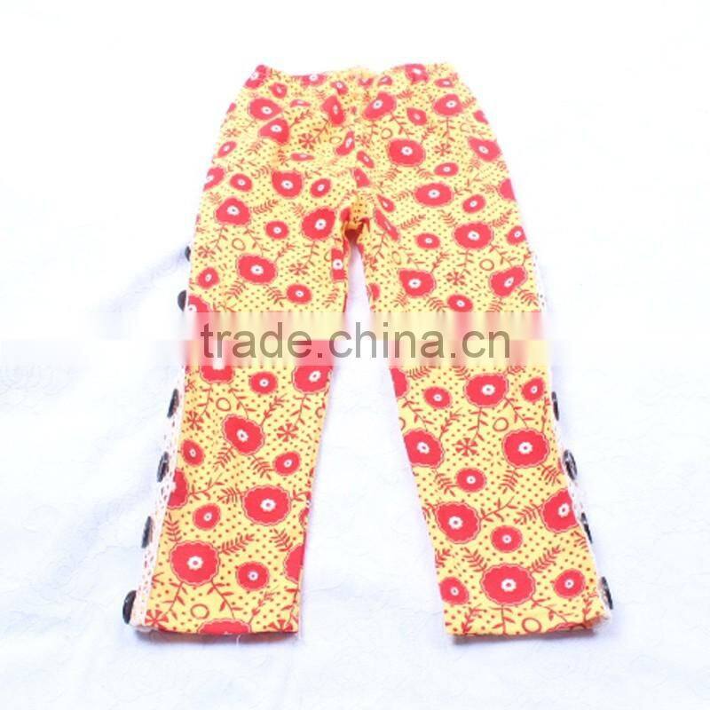 Letter Lace Sleeve Top Dress And Tight Pants Spring Autumn Clothing Set for Girls LBYTZ001-32