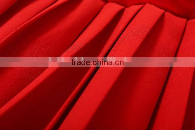 Custom Made Design Lady Casual Princess Dresses/New Model Ladies Western Dress