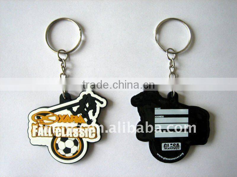 3D PVC keychain