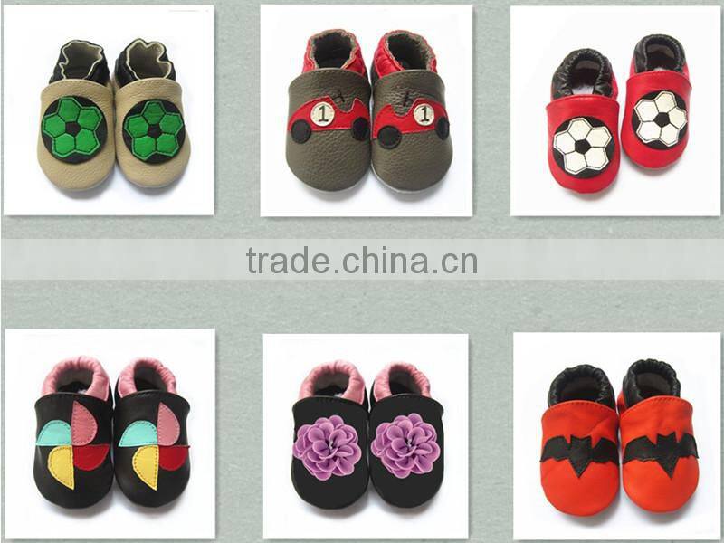 2014 new arrival kids shoes genuine leather baby shoes