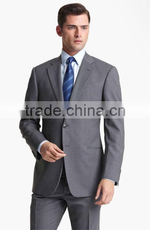 Fashion elegant men's slim fit suit bespoke dress suit high Quality Italian suit custom made suit business suit for men SJ-S003